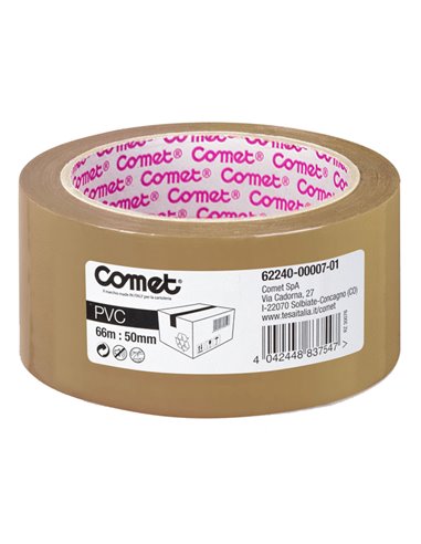 NASTRO ADESIVO 66MTX50MM AVANA PVC 62-240 COMET 62240-00007-01 COMET NASTRO PER IMBALLO-TENDINASTRO