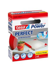 NASTRO ADESIVO TELATO 19MMX2,7MT ROSSO 56341 XP PERFECT 56341-00031-04
