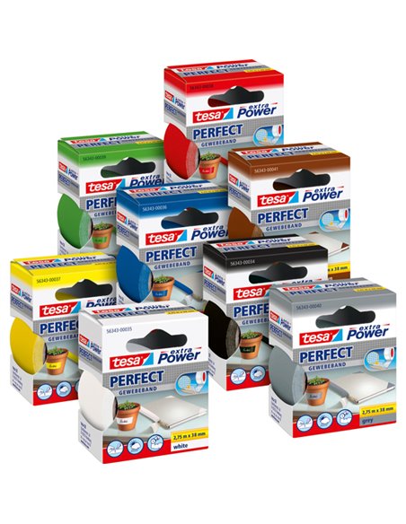 NASTRO ADESIVO TELATO 38MMX2,7MT BIANCO 56343 XP PERFECT 56343-00035-04