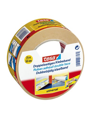 NASTRO BIADESIVO 25MTX50MM TAGLIO FACILITATO TESA 56172-00005-12 TESA NASTRI BIADESIVI