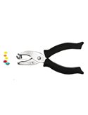 Perforatore a pinza 1 foro 6mm impugnatura gommata 5840 LEBEZ 5840