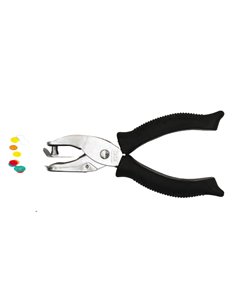 Perforatore a pinza 1 foro 6mm impugnatura gommata 5840 LEBEZ 5840