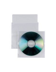 25 BUSTE A SACCO PPL 12,5X12CM CD A C/PATELLA E RETRO ADESIVO 430102 SEI ROTA ETICHETTE-BUSTE-ALBUM PORTA CD/DVD