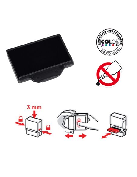 TAMPONE COLOP E/30 NERO E/30.N COLOP INCHIOSTRO PER TIMBRI-TAMPONI