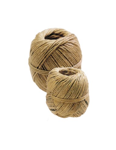 10 ROTOLI DI SPAGO NATURALE CANAPA 2/6 VIVA DIAM. 1 MM. 100GR. LUNG. 90 MT. 1490 VIVA ACCESSORI PER PACCHI E BUSTE