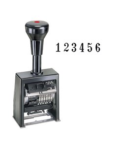 Timbro numeratore autoinchiostrante automatico B6K 6colonne 4,5mm REINER B6K.4,5BLOCK Reiner DATARI-NUMERATORI-POLINOMI