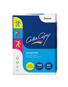 CARTA BIANCA COLOR COPY A3 297x420mm 100gr 500fg MONDI 6322