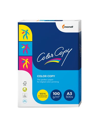 CARTA BIANCA COLOR COPY A3 297x420mm 100gr 500fg MONDI 6322