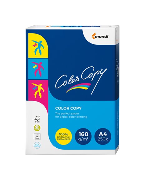 CARTA BIANCA COLOR COPY A4 210x297mm 160gr 250fg MONDI 6341