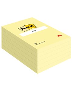 BLOCCO 100fg Post-it® Giallo Canary™ 102x152mm 659 7100172752 POST-IT BLOCCHI ADESIVI-DISPENSER 2