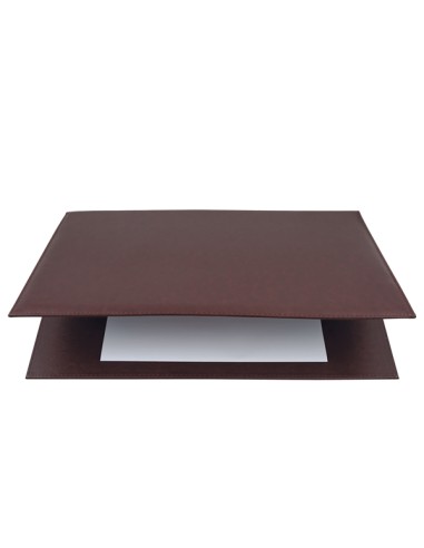 SOTTOMANI DOPPIO IN SIMILPELLE 48X32CM ART.2190 MARRONE City Time 2190-M City Time SERVIZI SCRITTOIO E ACCESSORI