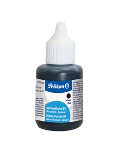 INCHIOSTRO PELIKAN 84 NERO 30ML RESISTENTE ALL'ACQUA 300004212 PELIKAN INCHIOSTRO PER TIMBRI-TAMPONI