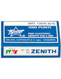 SCATOLA 1000 PUNTI ZENITH 130/E S100 (6/4) IN ACCIAIO NATURALE 0311301431