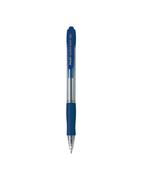 PENNA SFERA SCATTO SUPER GRIP BLU MEDIO 1.0mm PILOT 001441 PILOT A SCATTO
