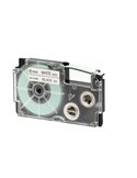 NASTRO CASIO 6MM X 8MT NERO SU BIANCO XR-6WE1-W-DJ