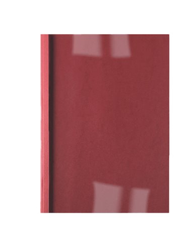 100 CARTELLINE TERMICHE 1,5MM ROSSO BUSINESS LINE LEATHER IB451201