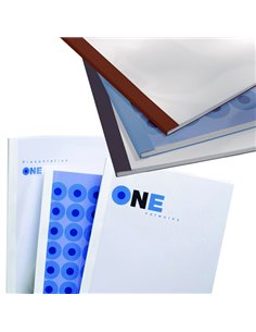 100 CARTELLINE TERMICHE 3MM ROSSO BUSINESS LINE LEATHER IB451218 GBC CARTELLINE E COPERTINE PER RILEGATURE 2