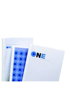 100 CARTELLINE TERMICHE 1,5MM BIANCO BUSINESS LINE LEATHER IB451706 GBC CARTELLINE E COPERTINE PER RILEGATURE 2