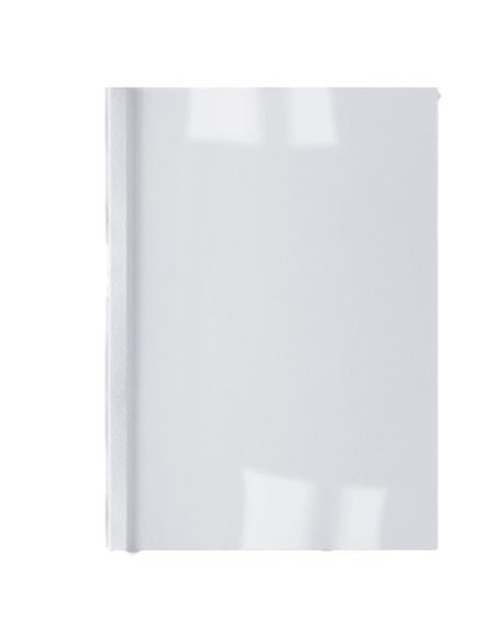 100 CARTELLINE TERMICHE 3MM BIANCO BUSINESS LINE LEATHER IB451713 GBC CARTELLINE E COPERTINE PER RILEGATURE