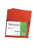 CARTELLINA PPL C/MOLLA DORSO 5 ROSSO SPRING FILE 22X31 X200506/25
