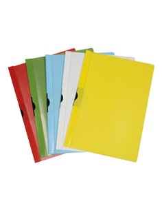 CARTELLINA PPL C/MOLLA DORSO 5 VERDE SPRING FILE 22X31 X200510