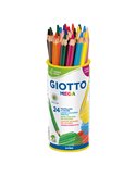 BARATTOLO 24 PASTELLI GIOTTO MEGA 519700