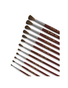 PENNELLO PUNTA TONDA pelo di pony N°8 SERIE 9124 LEBEZ 9124/8B LEBEZ ACCESSORI PITTURA