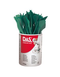 BARATTOLO CONF 48 pz SPATOLE DAS 385800 DAS PASTE MODELLABILI