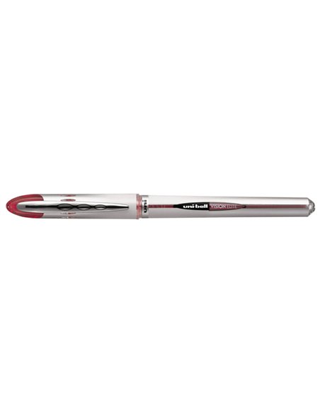 Roller UNI-BALL VISION ELITE UB200 0,8mm rosso UNI MITSUBISHI M UB200 R UNI MITSUBISHI CON CAPPUCCIO