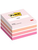 BLOCCO CUBO 450foglietti Post-it® 76x76mm 2028-P PASTELLO ROSA 7100172384