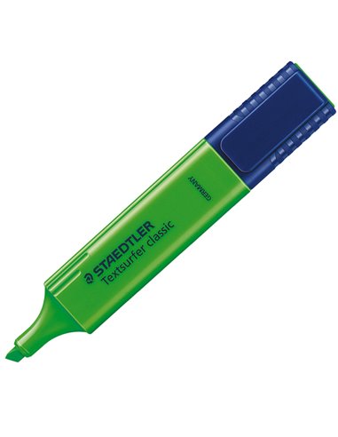 EVIDENZIATORE TEXTSURFER CLASSIC VERDE 364-5 STAEDTLER 364-5 STAEDTLER COLORE LIQUIDO
