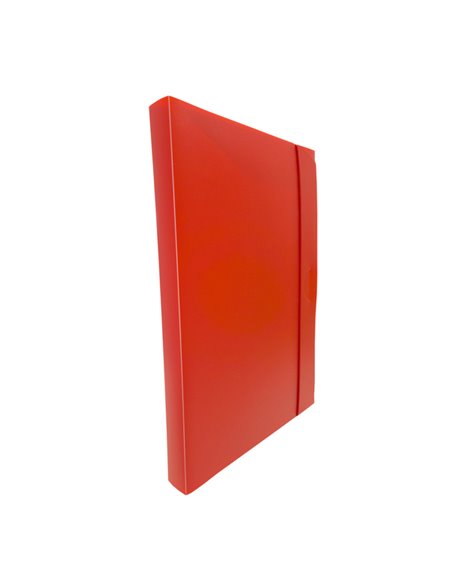 CARTELLINA PROGETTO 3 U140 ROSSO C/ELASTICO 24X35 DORSO 3 U140-RO