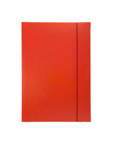 CARTELLINA PROGETTO 3 U140 ROSSO C/ELASTICO 24X35 DORSO 3 U140-RO
