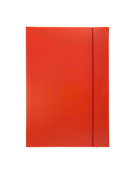 CARTELLINA PROGETTO 3 U140 ROSSO C/ELASTICO 24X35 DORSO 3 U140-RO