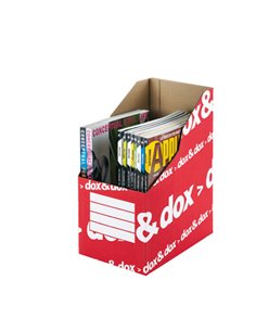 Portariviste DOXDOX 175x350x260mm REXEL 1600176 DOX PORTACORRISPONDENZA-PORTARIVISTE