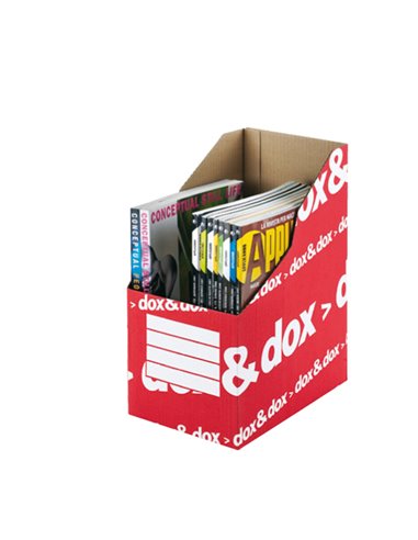 Portariviste DOXDOX 175x350x260mm REXEL 1600176 DOX PORTACORRISPONDENZA-PORTARIVISTE