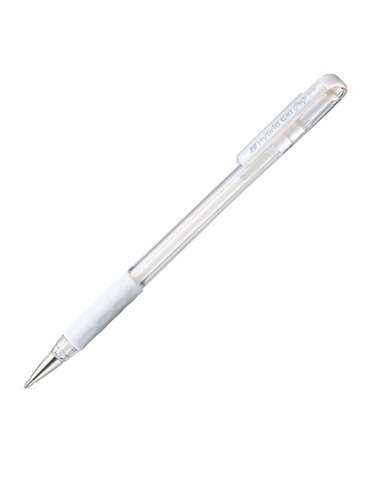 ROLLER GEL HYBRID GRIP LUNA K118 BIANCO PENTEL 0,8MM K118-LW