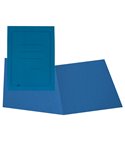 100 CARTELLINE SEMPLICI AZZURRO C/STAMPA 145GR CG0113MFSXXAK06