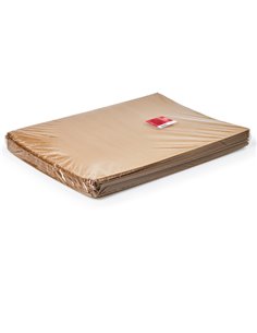 Carta Kraft da pacco (50fg) 80gr 100 ecologica avana 100x140cm CK 50A