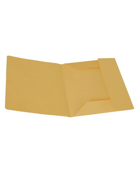 50 CARTELLINE 3 LEMBI GIALLO S/STAMPA 200GR CG0111MLXXXAJ04