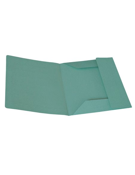 50 CARTELLINE 3 LEMBI VERDE S/STAMPA 200GR CG0111MLXXXAJ03