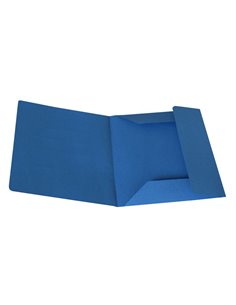 50 CARTELLINE 3 LEMBI AZZURRO S/STAMPA 200GR CG0111MLXXXAJ06