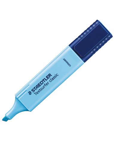 EVIDENZIATORE TEXTSURFER CLASSIC AZZURRO 364-3 STAEDTLER 364-3 STAEDTLER COLORE LIQUIDO