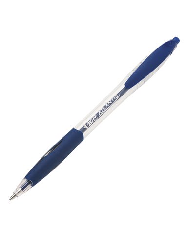 SCATOLA 12 PENNE SFERA SCATTO BIC ATLANTIS 1.0mm BLU 8871311