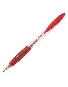 SCATOLA 12 PENNE SFERA SCATTO BIC ATLANTIS 1.0mm ROSSO 8871331