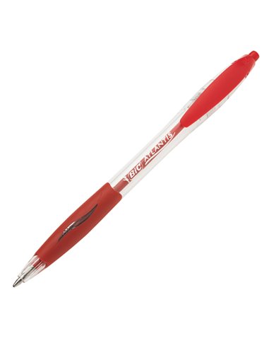 SCATOLA 12 PENNE SFERA SCATTO BIC ATLANTIS 1.0mm ROSSO 8871331