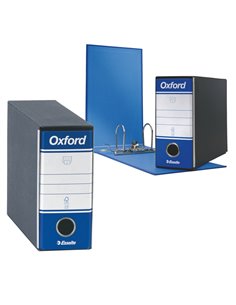 Registratore OXFORD G81 blu dorso 8cm f.to memorandum ESSELTE 390781050
