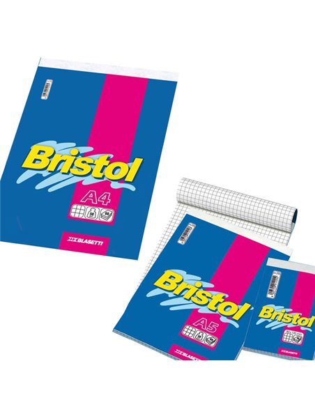 BLOCCO NOTE 210X297MM 5MM 50GR 70FG BRISTOL BLASETTI 1037 BLASETTI BLOCCHI NOTE PM