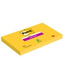 BLOCCO 90foglietti Post-it® Super Sticky 655-S 76x127mm GIALLO ORO 7100290188