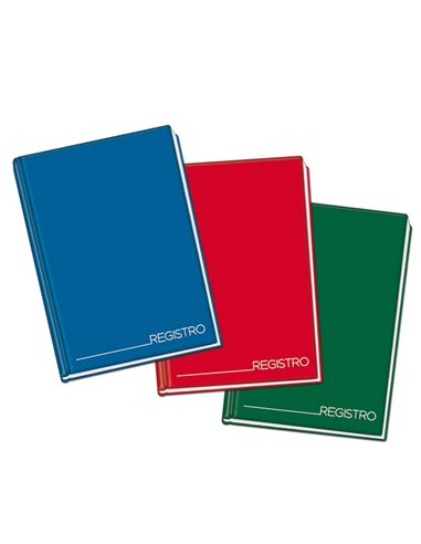 REGISTRO CARTONATO 210X297MM 1RIGO 48FG (192 facciate f.to A4) BLASETTI 1334 BLASETTI REGISTRI